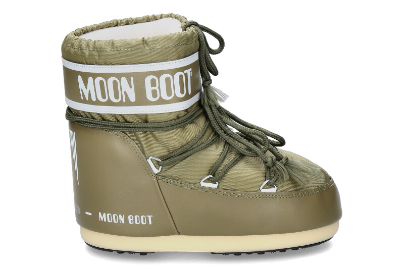 Moon Boot Snowboots ICON LOW NYLON- khaki/ grün