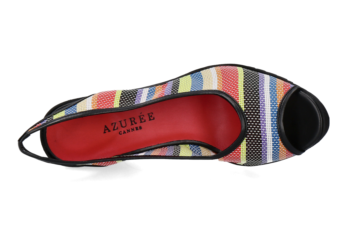 Azuree Cannes Keilsandale KONC - mehrfarbig_287900016_5