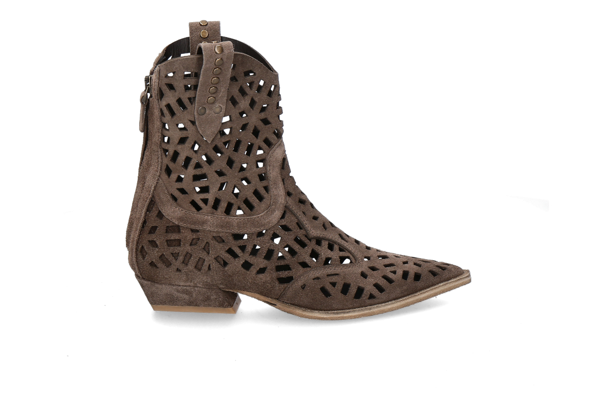 mimmù Stiefelette COWBOY DARK- dunkelgrau/ dark grey