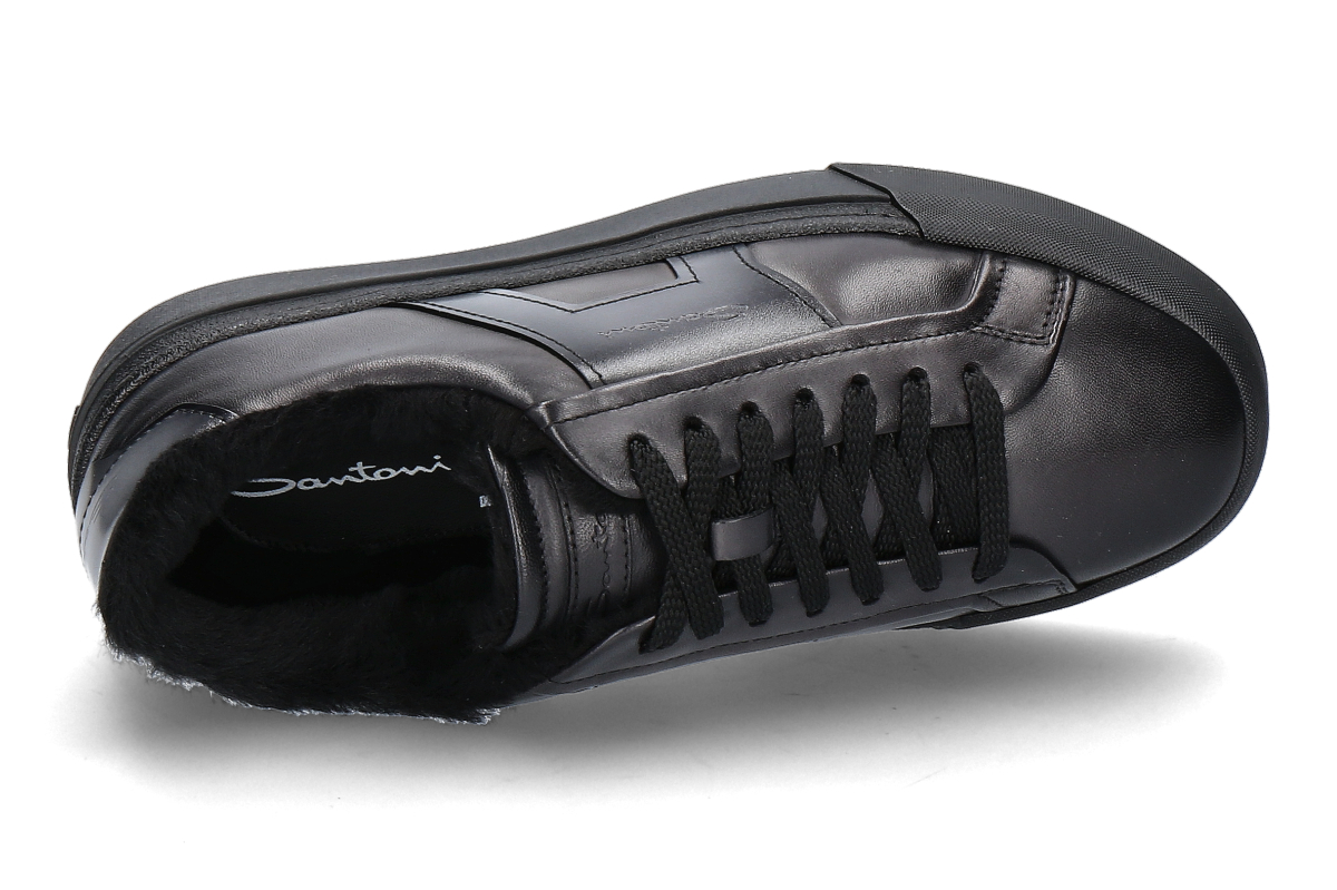 Santoni Herren Sneaker gefüttert DOUBLE BUCKLE_132200100_5