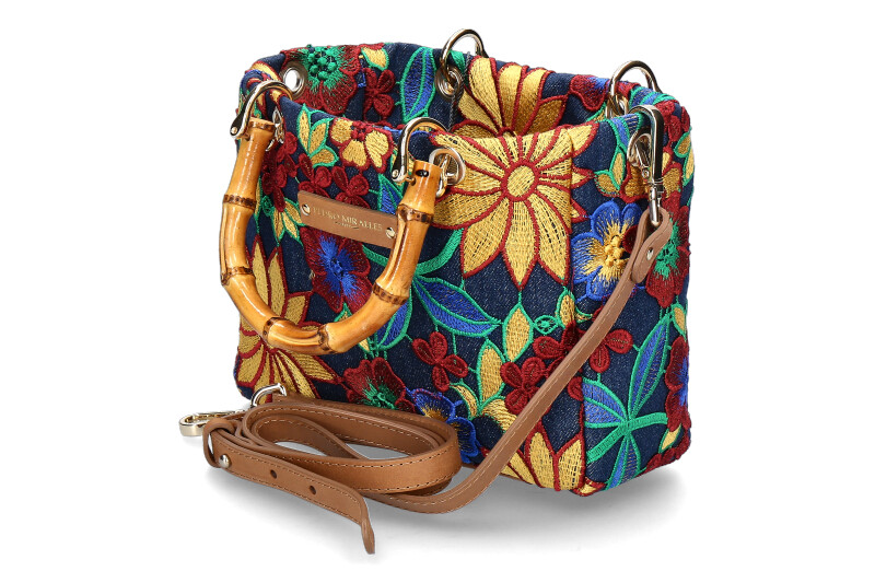 Pedro Miralles Tasche FLORELIA- jeans