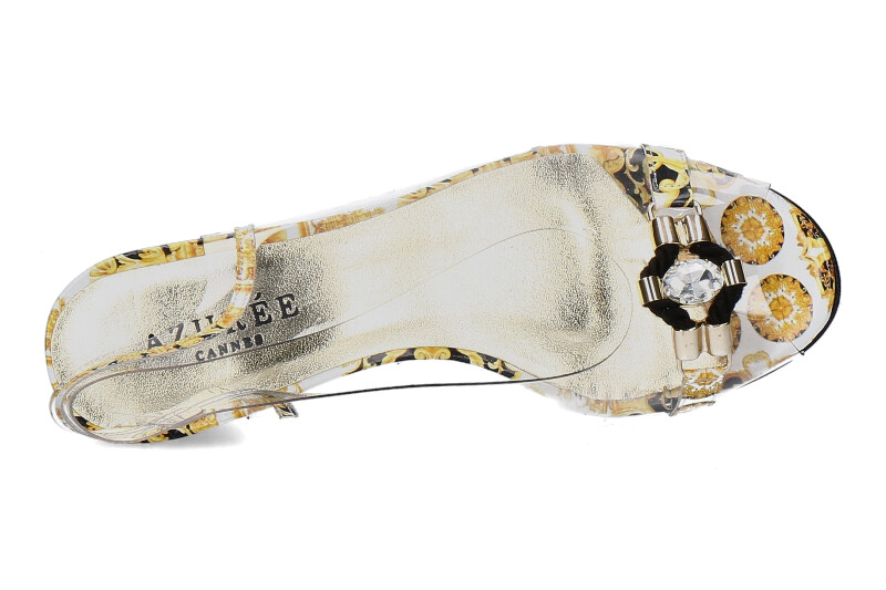 Azuree Cannes Sandale NOCHU 84NC VERNIS FOULA NOIR (40)