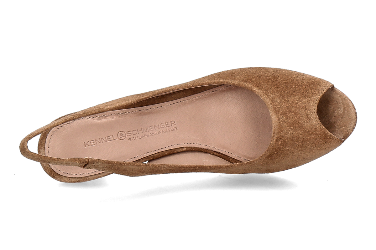 Kennel Schmenger Sandale ELSA SUEDE- golden brown_294300004_5