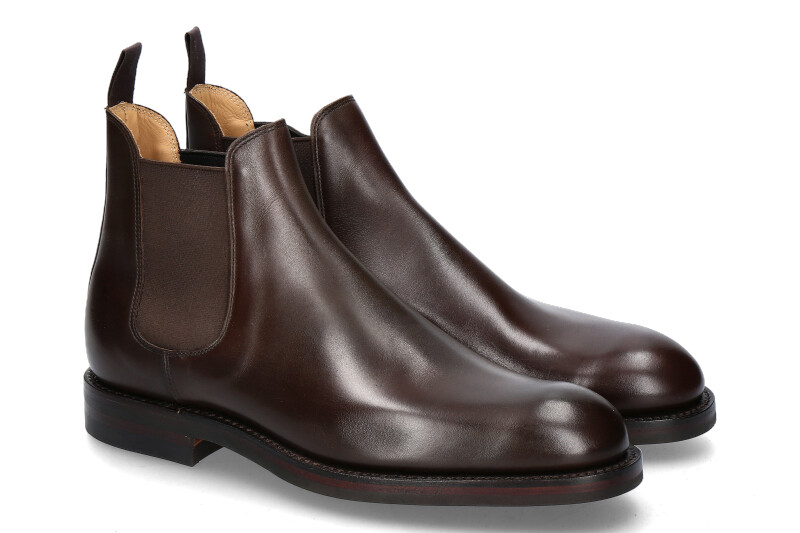 Crockett & Jones Boot CHELSEA 5 WAX CALF/ dark brown- dunkelbraun