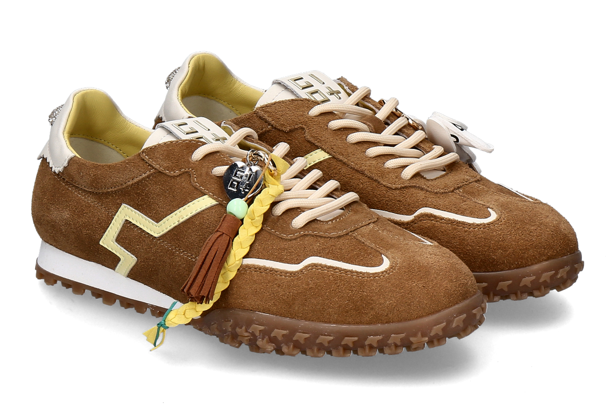 Gio+ Damen- Sneaker CIELO07 COMBI- braun/ brown