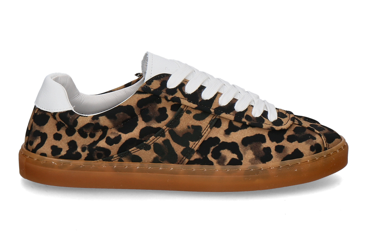 Copenhagen Studios Damen- Sneaker CPH98- leopard/ weiss