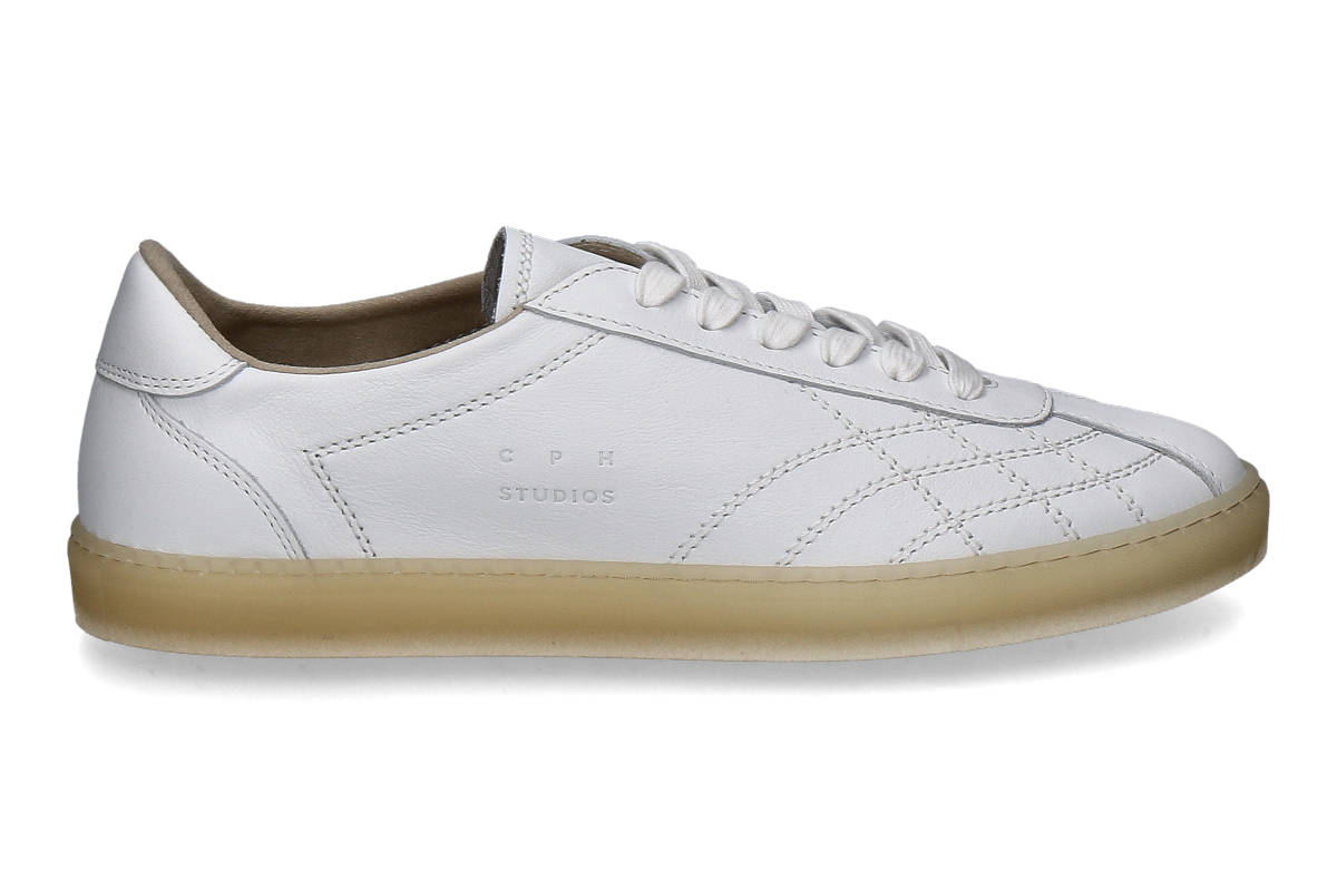 Copenhagen Studios Herren- Sneaker CPH121M- weiß/ white