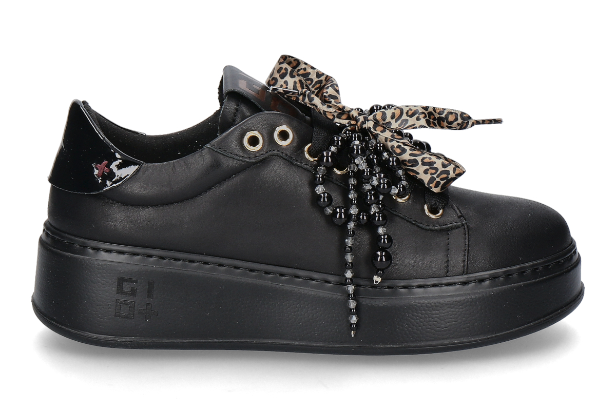Gio+ Damen- Sneaker PIA 434A COMBI- black /schwarz