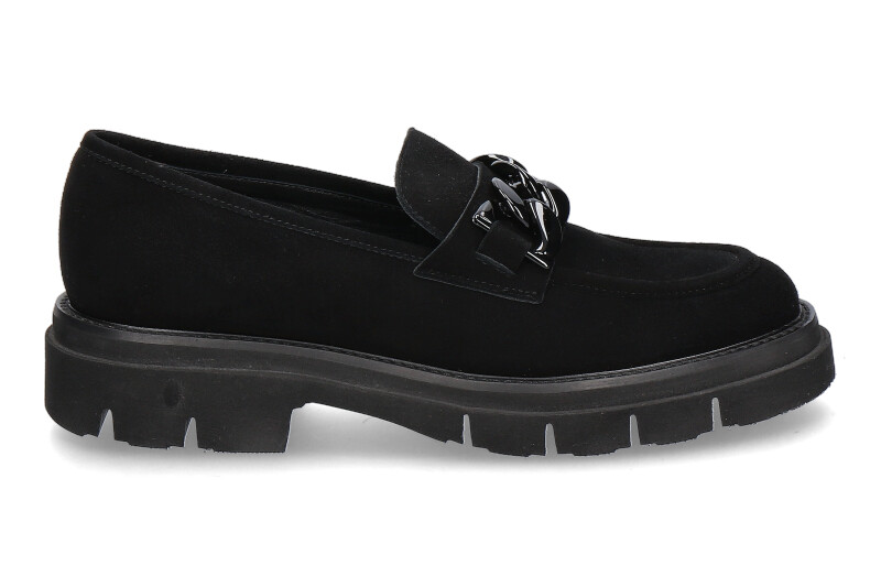 Luca Grossi Slipper CAMOSCIO NERO 