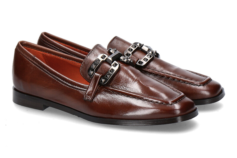 Mjus Loafer L53104 NAPPA- castagna/braun