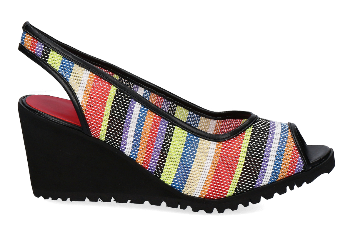 Azurée Cannes Keilsandale KONC - mehrfarbig