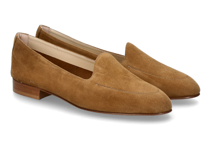 ScarpaRossa Slipper BENITO AMALFI- sella/mittelbraun