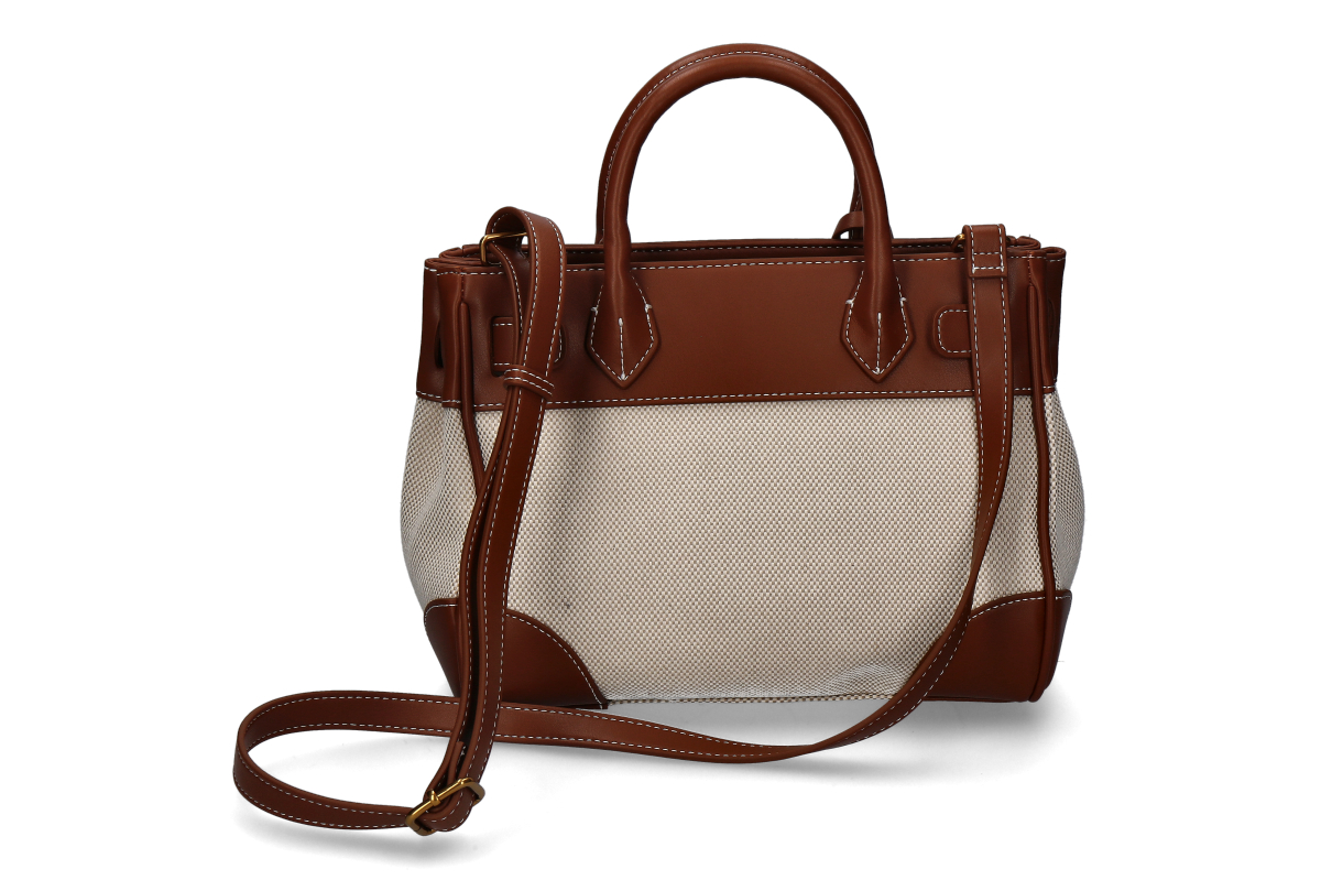 Rue Madam Handtasche RIVIERA- braun/ canvas brown