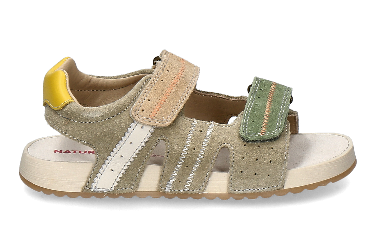 Naturino Jungen- Sandale SIHUR- beige/ mehrfarbig