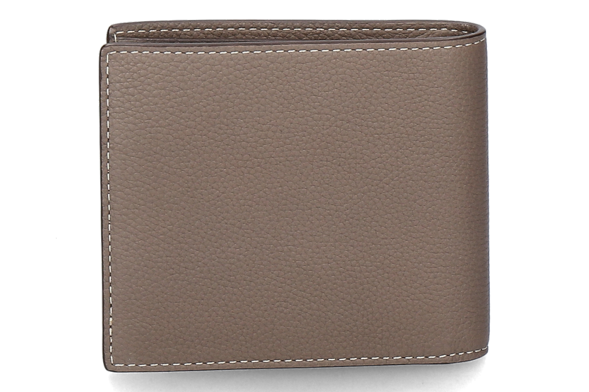 Santoni Portemonnaie PELLE BOTTALATA- taupe