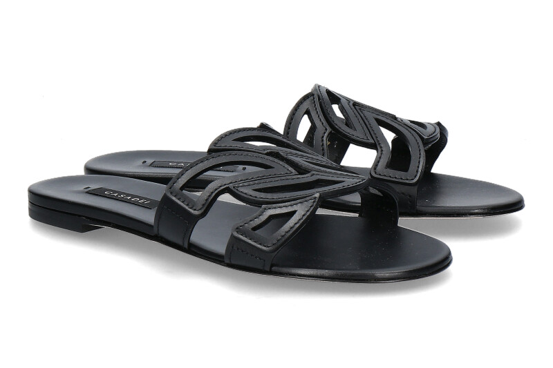 Casadei Pantolette MIRAMAR- nero/ schwarz
