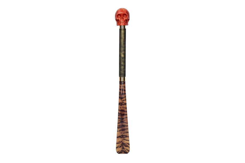 Utile4 Schuhanzieher SKULL MATT ORANGE/RED GOLD 