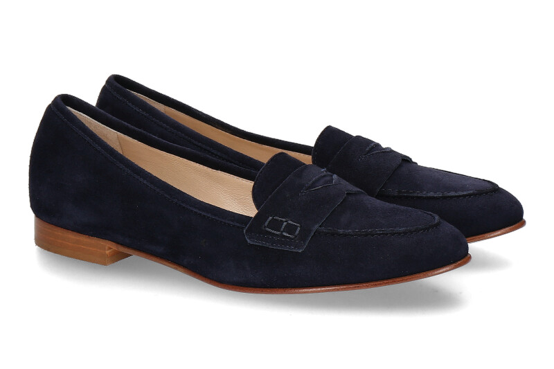 Luca Grossi Slipper CAMOSCIO BLU 2117M