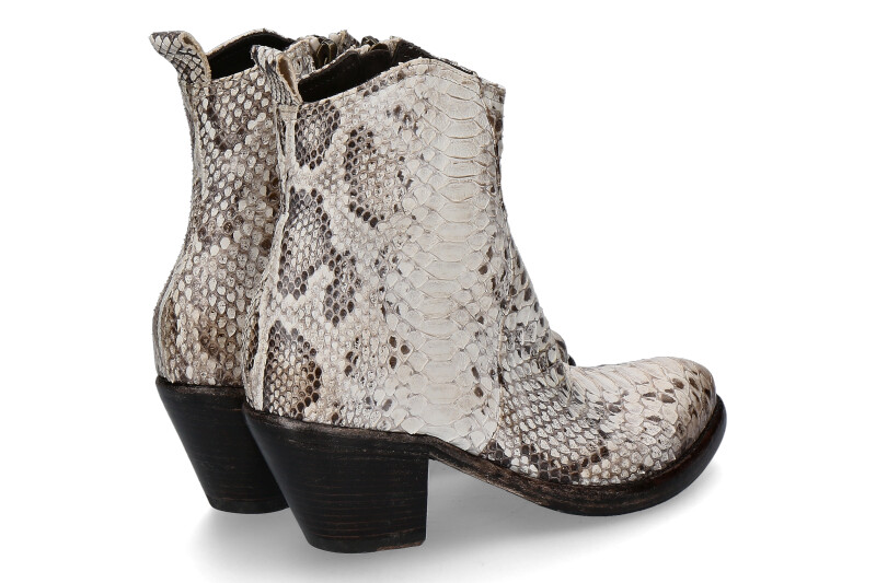 La Bottega di Lisa Stiefelette PITONE ROCCIA (39½)