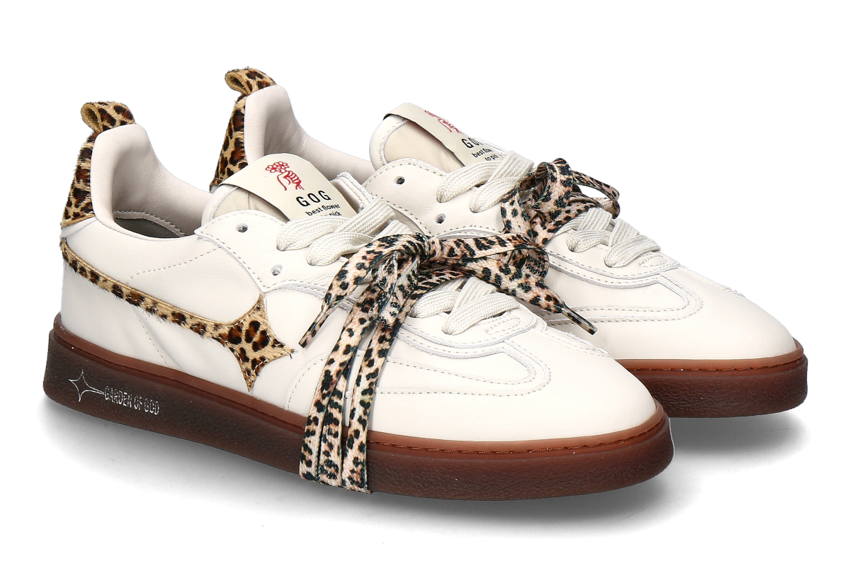 Garden of God Damen-Sneaker EARTH LEA ANIMALIER- off-white/ animalier