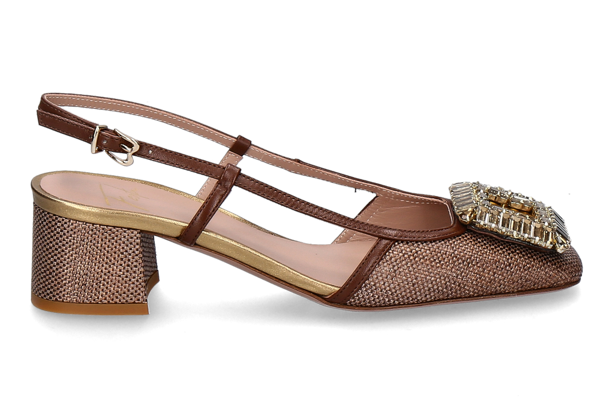 Roberto Festa Slingpumps LORENZA- farro/ marrone/ braun