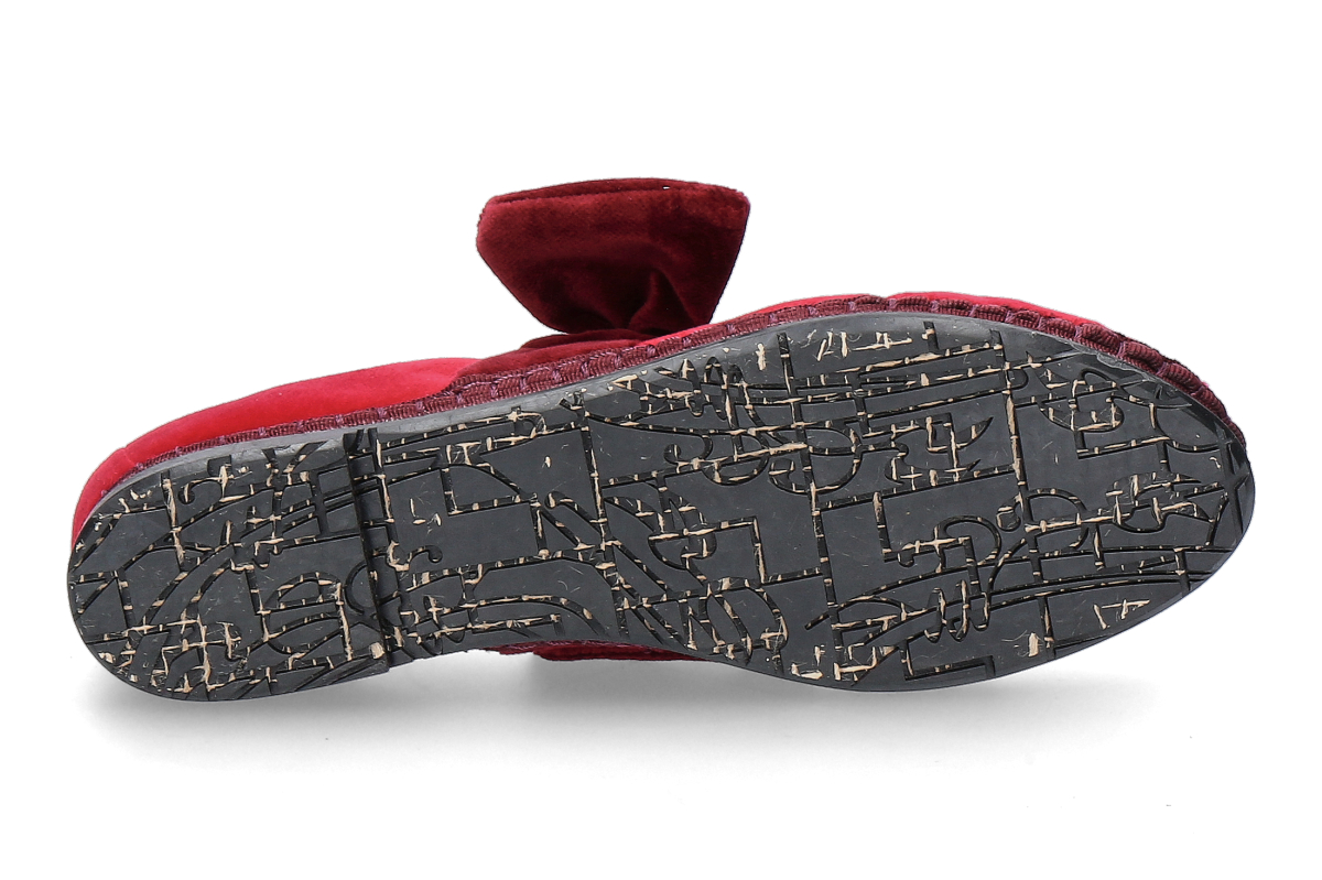 Flabelus Ballerina LYRA SAMT- burgundy_221500116_5