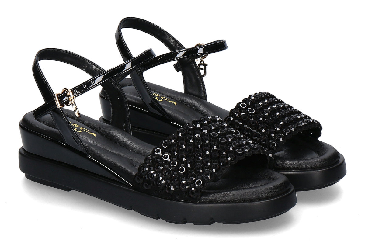 Tosca Blu Sandale TOULOUSE- nero/ schwarz