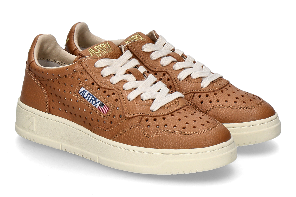 Autry Damen- Sneaker MEDALIST FA03- cuir/ cognac