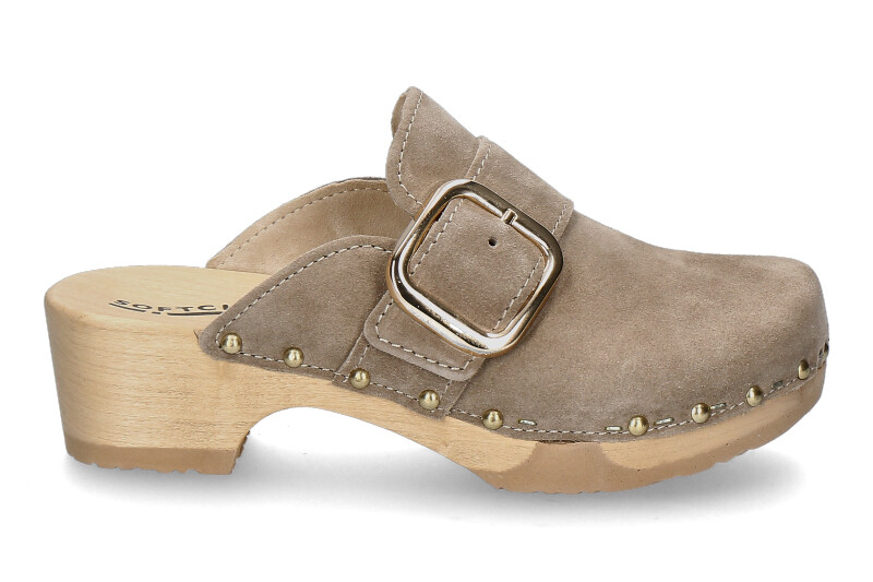 Softclox Clogs TESSA KASCHMIR- taupe/natur