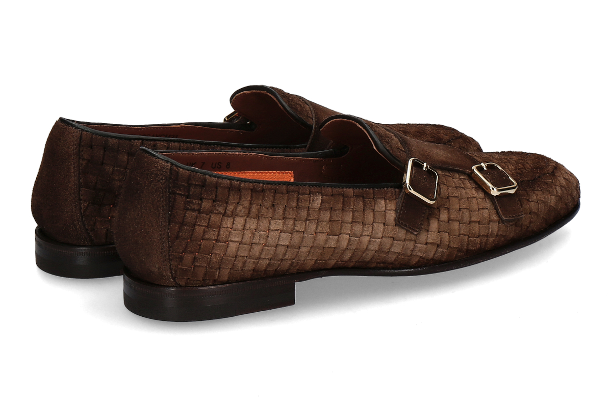 Santoni Herren- Monk SCACCO- braun_142300079_2