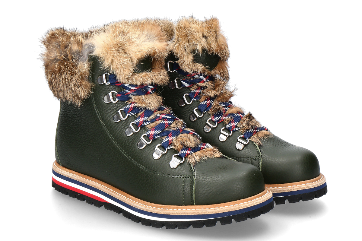 Oscar Sport Damen Schnürboots gefüttert ARIEL LAPIN - green / grün