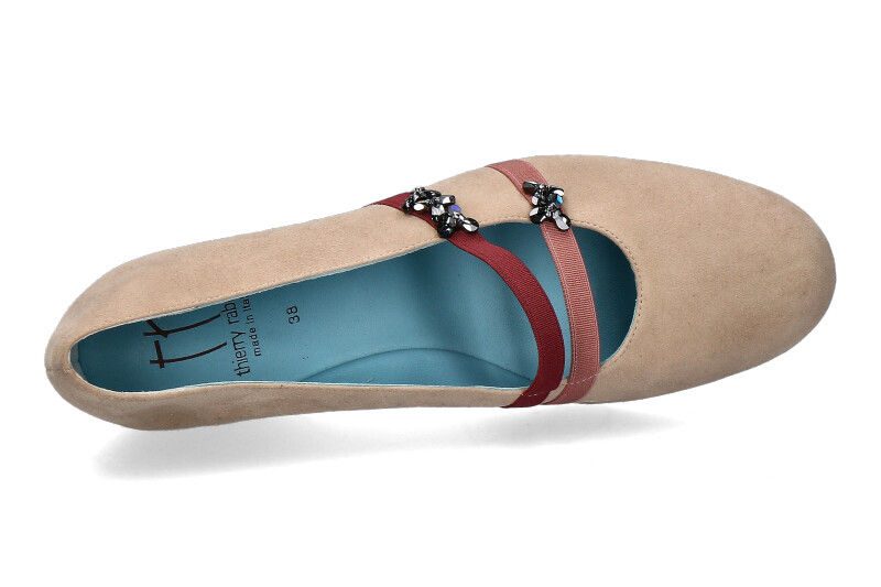Thierry Rabotin Keilballerina TORBIS CAMOSCIO BEIGE (41)