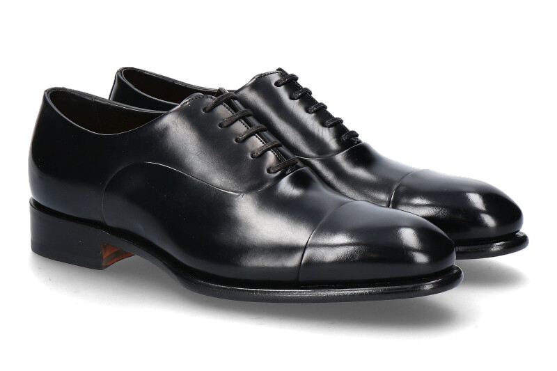 Santoni Herren- Oxford ANTIC GOODYEAR- black/ schwarz