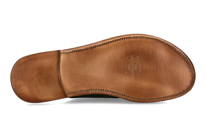 Ludwig Reiter Pantolette MAGHREBINER VELOURS RACING GREEN (44)