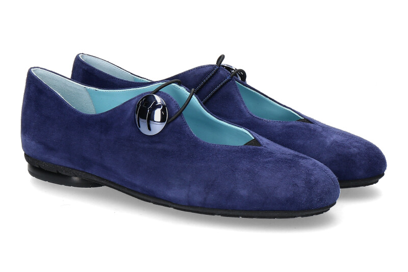 Thierry Rabotin Halbschuh CAMOSCIO COBALT BLUE (36)