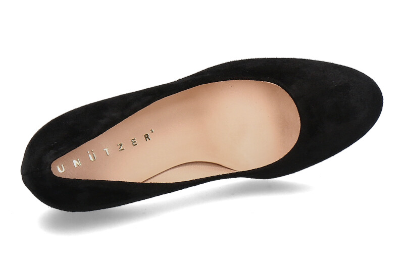 Unützer Pumps CALZATURE DONNA CAMOSCIO VELUKID NERO (38)