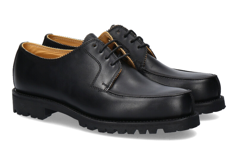 Ludwig Reiter Herren- Schnürer NORWEGER JUCHTENLEDER- schwarz