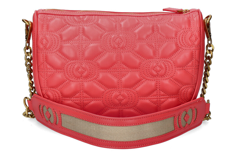La Carrie Schultertasche LEATHER CORAL