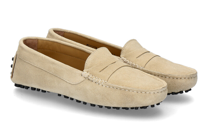ScarpaRossa Mokassin 3051 VELOUR- beige