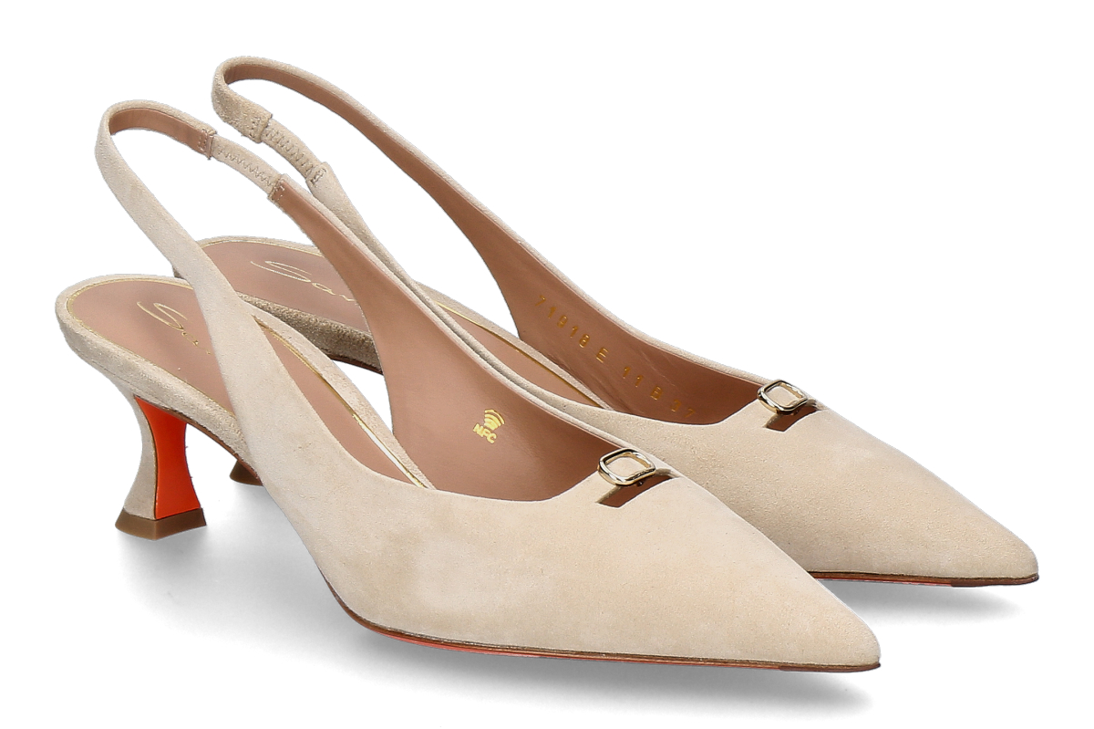 Santoni Slingpumps SABINE- beige