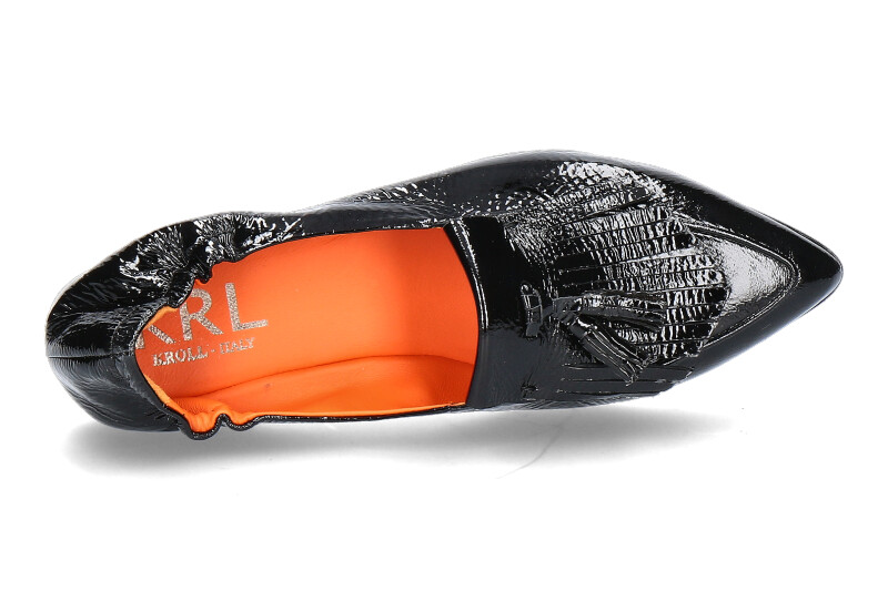 Kroll Slipper WEDGE5G back- schwarz