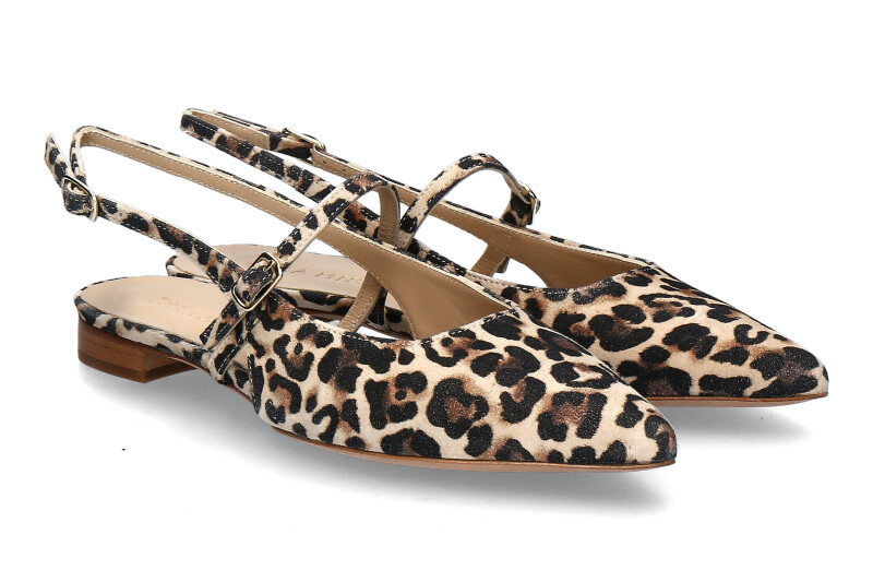 Thea Mika Slingballerina- GIAGUAR CAMEL