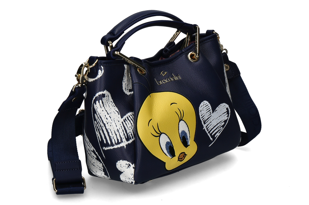 Braccialini Handtasche TWEETY- dunkelblau/ dark blue