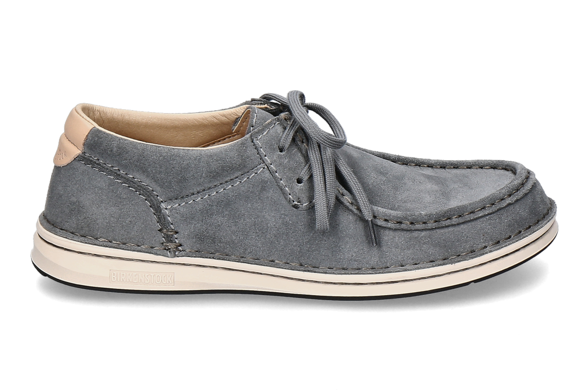 Birkenstock Herren- Schnürschuh PASADENA- grau/ basalt gray