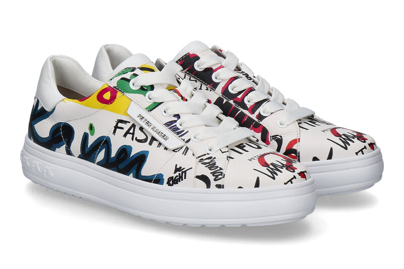 Peter Kaiser Sneaker- white graffiti