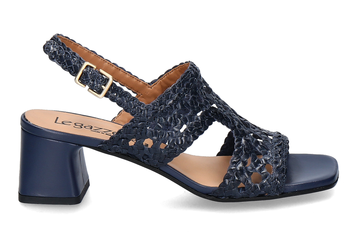 Legazzelle Sandalette INTRECCIATO NAPPA- dunkelblau/ navy