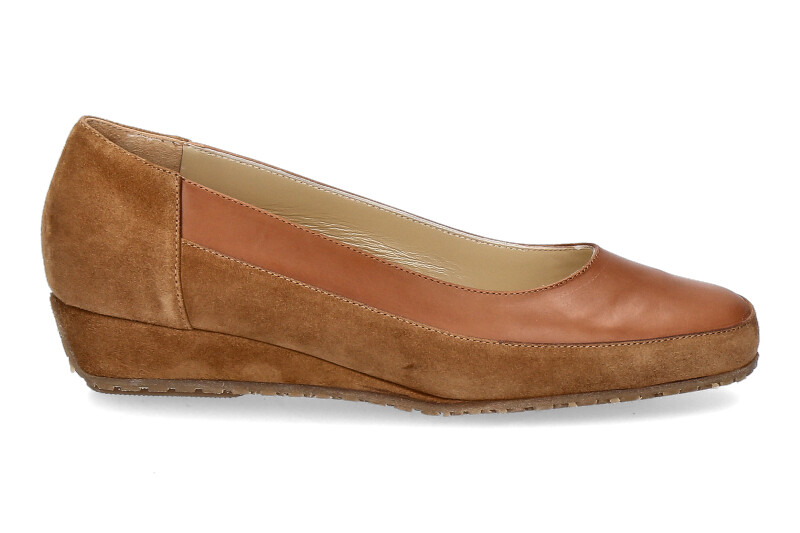 Bagnoli Slipper 6060 CAMOSCIO SELLA- brandy/ mittelbraun