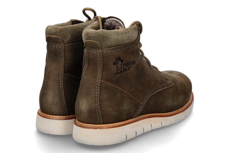 Panama Jack Stiefelette gefüttert TYSON IGLOO C1 NOBUCK KAKI (44)