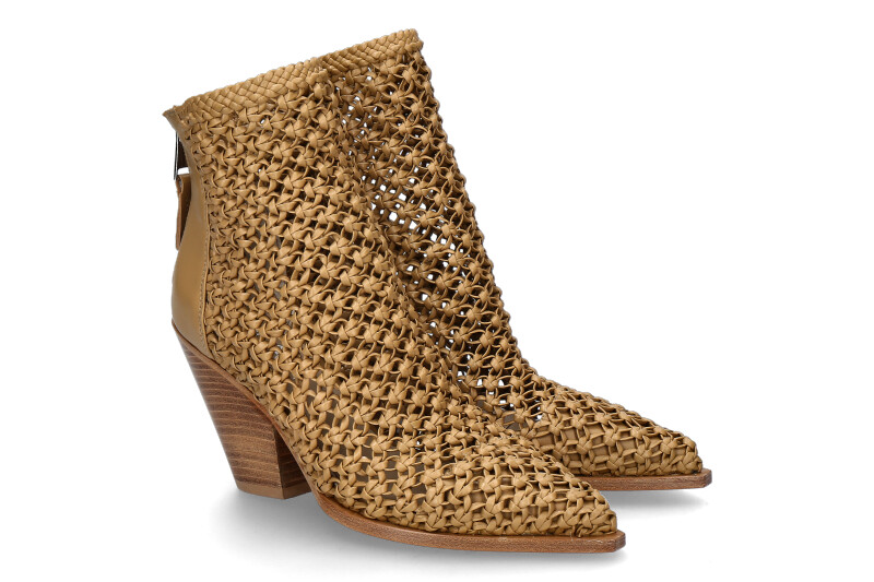 Elena lachi Cowboy Boots ISLAND- camel/braun