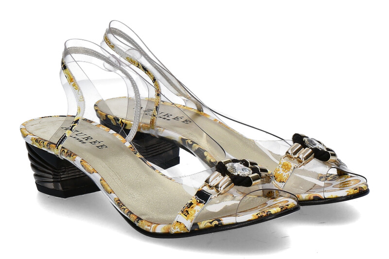 Azuree Cannes Sandale NOCHU 84NC VERNIS FOULA NOIR (36)